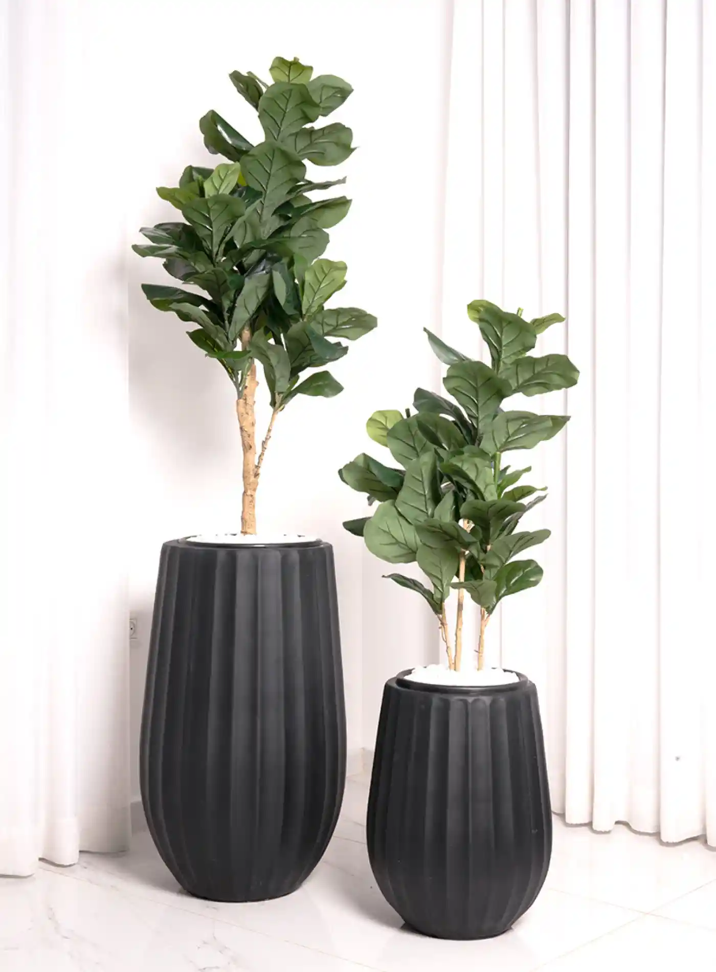 סט זוג פיקוס כינורי מלאכותי בשילוב כדי Elegance