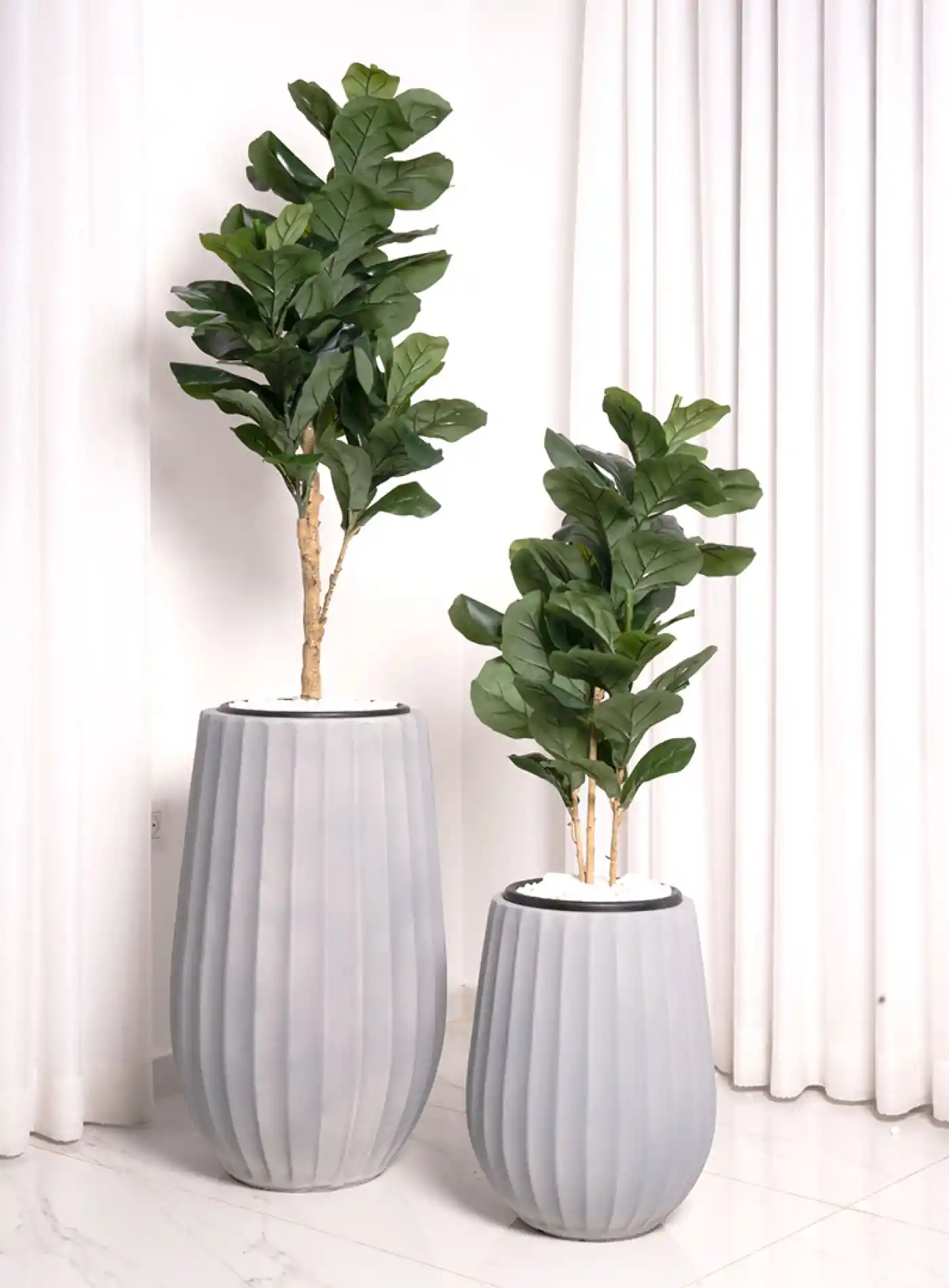 סט זוג פיקוס כינורי מלאכותי בשילוב כדי Elegance